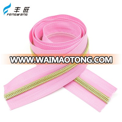 Superior quality 5# size Long Chain Nylon Zipper with fengwang